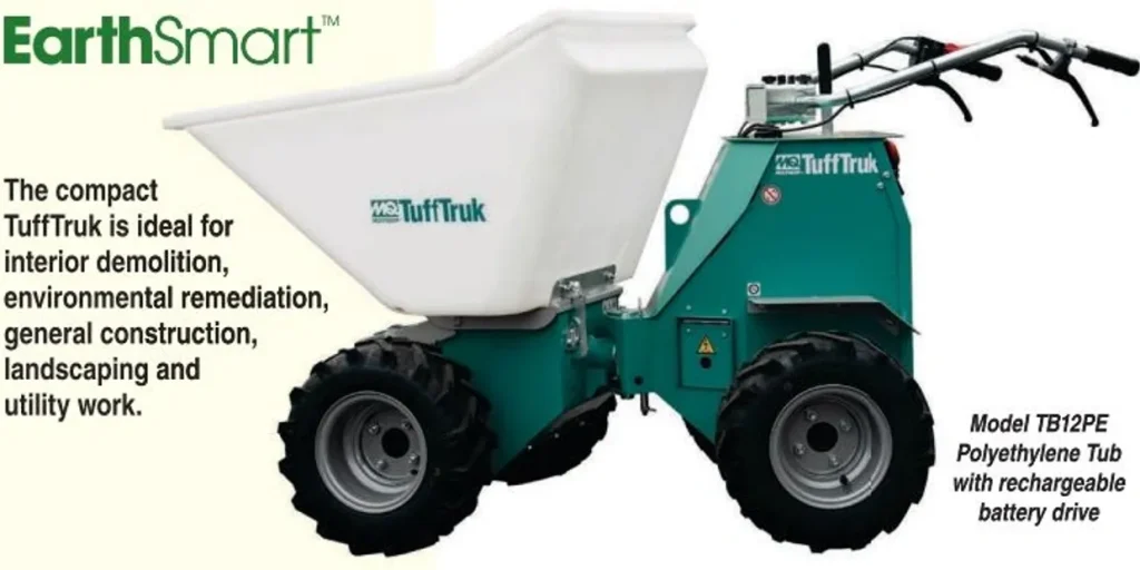 Model TB11E TuffTruk Compact Walk-Behind Power Buggy